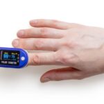 Medical Devices - blue and white digital watch