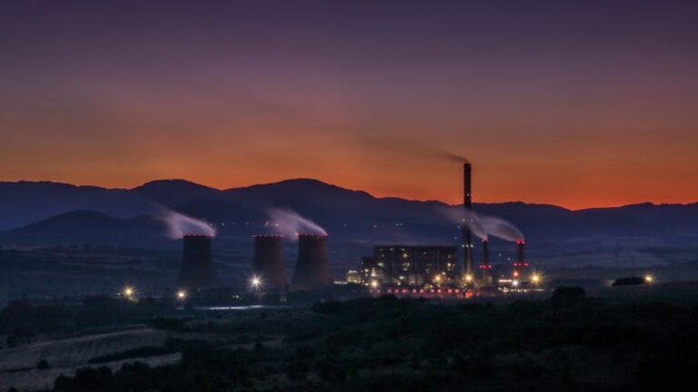 Thermal Storage - ship on body of water at night