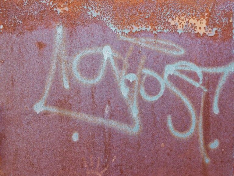 Steel Prices - vandalism on wall