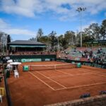 Maintenance Challenges - a tennis court with a crowd of people watching it