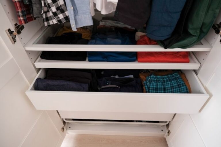 Upgrading Maintaining - a closet full of clothes