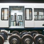 IoT Maintenance - white and black train