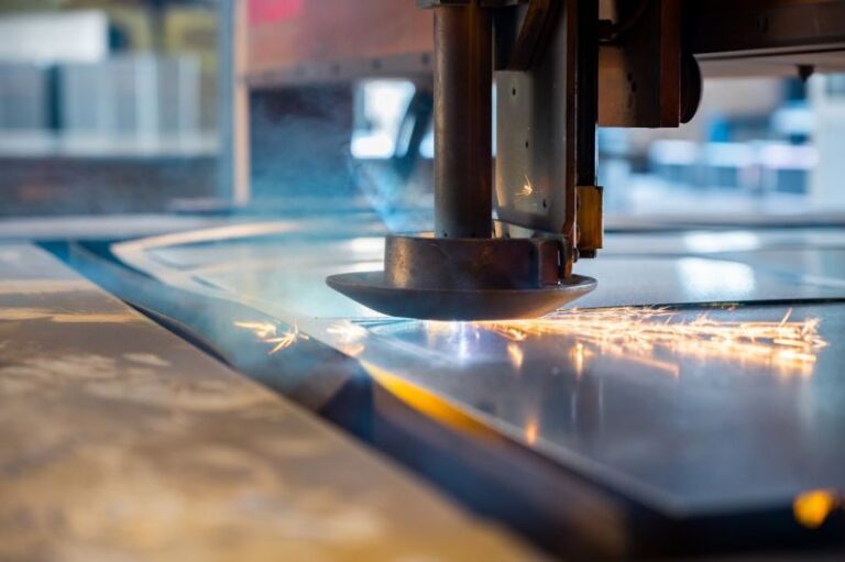 Laser Cutting - silver and black coffee machine