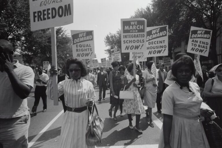 IoT Integration - Civil rights march on Washington, D.C